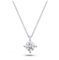 Halskette X-Diamond Dame Punto Luce in Weißgold Diamante Lab Grown 1.56 Ct LXD00CL004O4BI156F - LXD00CL004O4BI156F